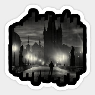 Prague - Paper Tape Sticker